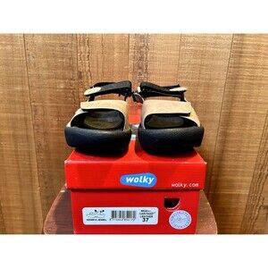 Wolky 3204914 Jewel Women's Sandal EU 37 US 6.5-7 Beach Cartago Leather